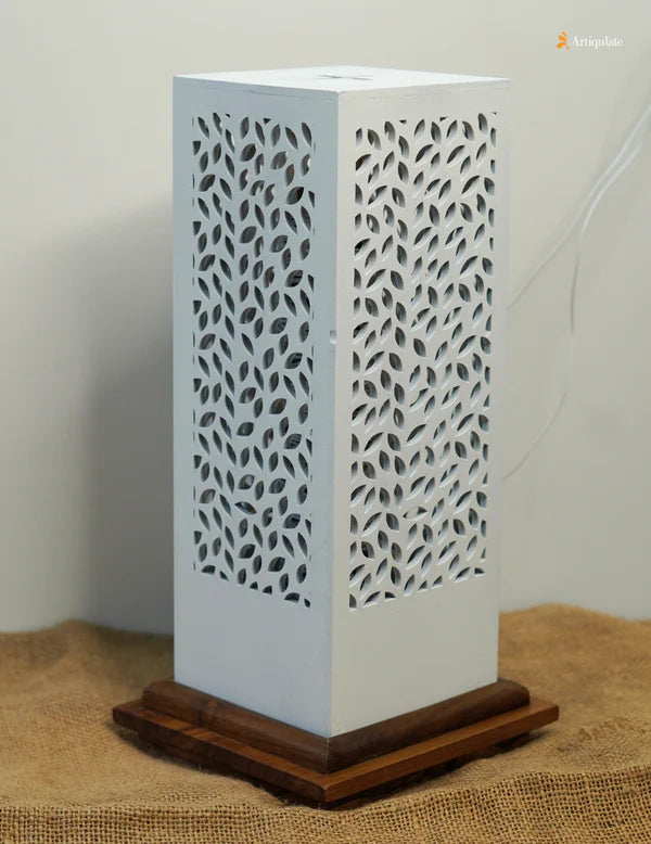 Wooden Table Lamp - Forest Floor