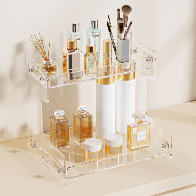 The Stylish Crowned Queen Cosmetic Organizer 👑