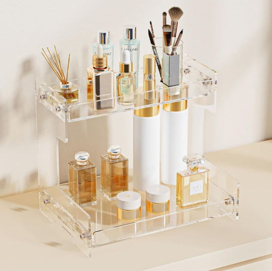 The Stylish Crowned Queen Cosmetic Organizer 👑