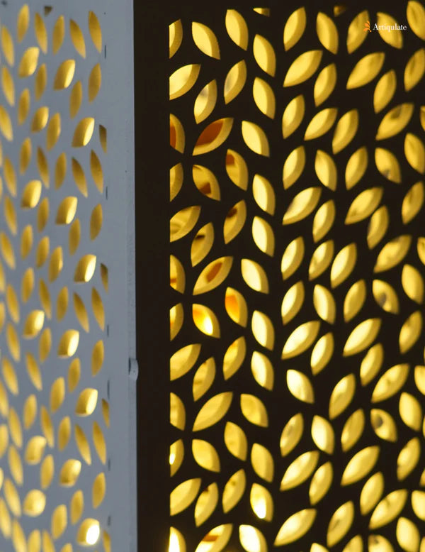 Wooden Table Lamp - Forest Floor