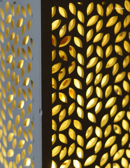 Wooden Table Lamp - Forest Floor
