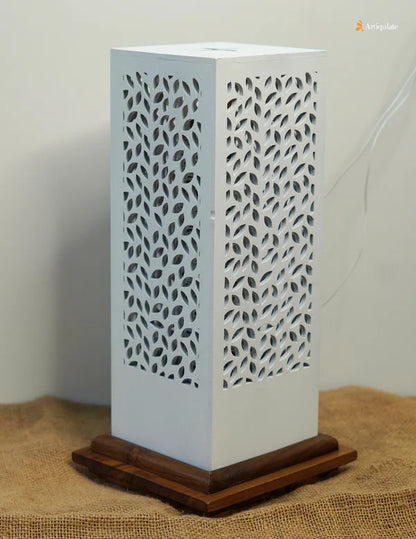 Wooden Table Lamp - Forest Floor