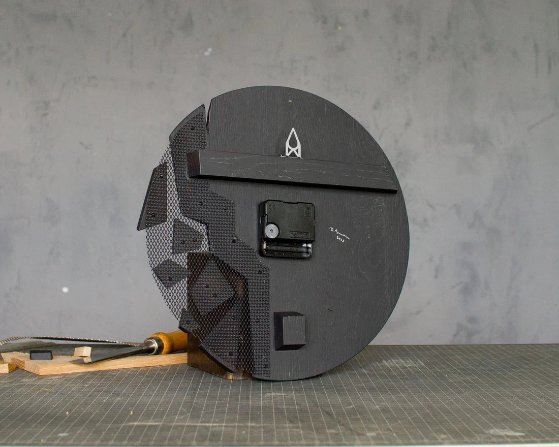 Sheshum Wood Wall Clock