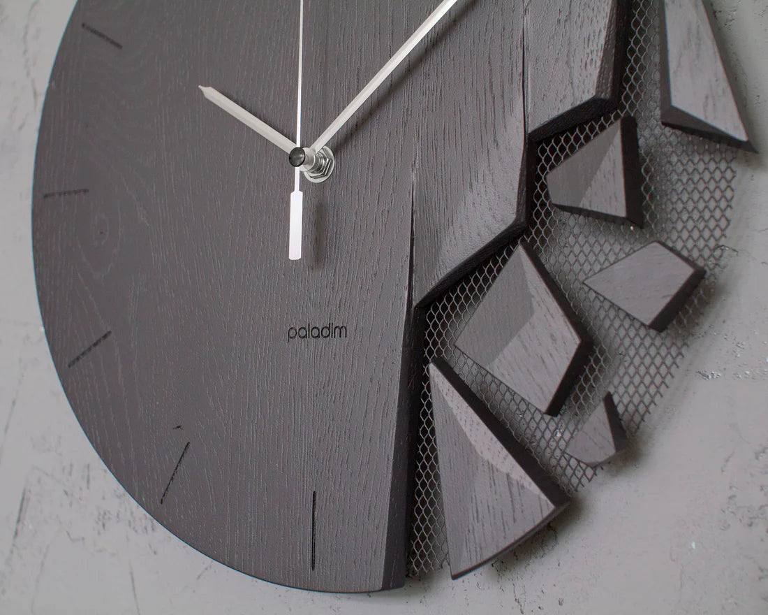 Sheshum Wood Wall Clock